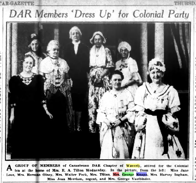 Picture from Feb. 25, 1937 Elmira Star Gazette